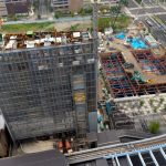 豊洲「江東区(仮称)シビックセンター」建設中