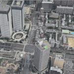 Appleマップ 3D Flyoverでみる豊洲