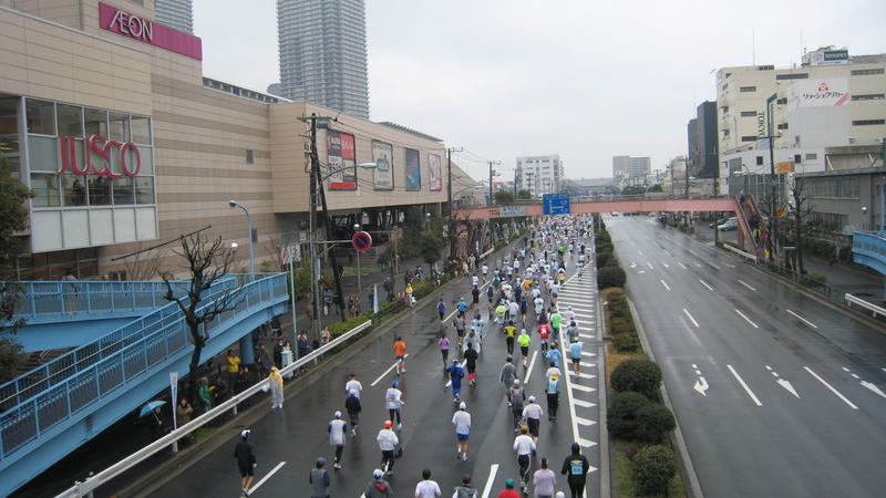 東京マラソンスタンプラリー（豊洲〜東雲イオン）