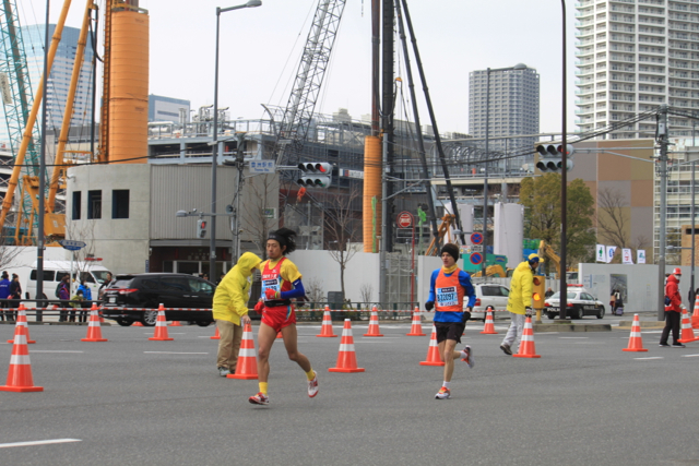 東京マラソン2014in豊洲