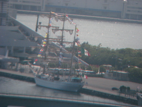 メキシコ帆船「クアウテモック」